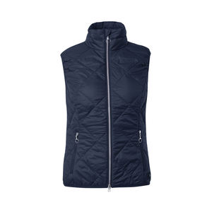 Chaleco acolchado sin mangas para mujer de alta calidad | Chaleco de equitación a prueba de viento con bolsillos con cremallera | Pedidos a granel de diseño personalizado - Product Image 1