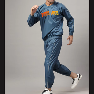 Conjunto Deportivo de Invierno 2026, Chaqueta Cortavientos OEM, Sudadera con Capucha Cómoda, Pantalones Deportivos, Chándal al por Mayor, 2 Piezas, Cierre, Antiestático - Product Image 4