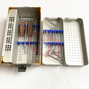 Juego de instrumentos ortopédicos, instrumentos médicos de palanca ósea diseñados para levantar fragmentos óseos durante operaciones médicas - Product Image 1