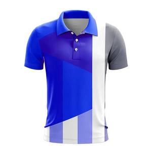 Polos de Manga Corta para Hombre, Sublimados, de Algodón, Tallas Grandes, OEM, Personalizados, Moda Casual - Product Image 4
