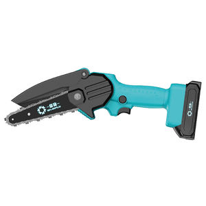 Motosierra Inalámbrica Portátil <span class=keywords><strong>de</strong></span> 8 Pulgadas, con Batería <span class=keywords><strong>de</strong></span> Litio, 600W, Mini <span class=keywords><strong>Cortadora</strong></span> <span class=keywords><strong>de</strong></span> <span class=keywords><strong>Madera</strong></span> para Jardín, Uso Industrial y Bricolaje - Product Image 5