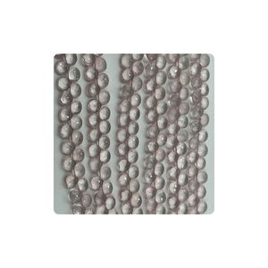 Perles en quartz rose en forme de cœur facettées de 5 mm, 8 pouces, fabriquées à la main par un fabricant de Jaipur, matériau en pierre - Product Image 5