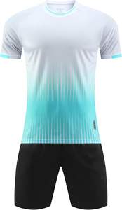 Uniformes de fútbol personalizados de manga corta unisex, uniformes de fútbol personalizados con mejor diseño y logotipo personalizado - Product Image 6