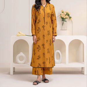 Jilani Exporters - Traje de Salwar Kameez de Alta Calidad para Mujer, 100% Ropa Pakistaní e India, Conjunto de 2 Piezas Ligero - Product Image 1