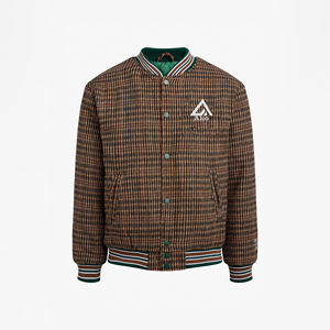 New Retro Shoulder Patch Design Mens Patchwork Thick <b>Fleece</b> <b>Lined</b> Baseball Varsity <b>Jacket</b> Winter Warm Outwear <b>Jackets</b> Coats - Product Image 1