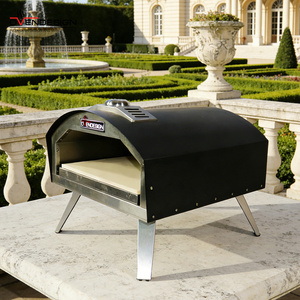 13 Inch No <strong>Door</strong> No Chimney Gas Pizza Oven Stainless Steel Multi-Function Outdoor Portable <strong>Knob</strong> Control Even-Cooking - Product Image 1