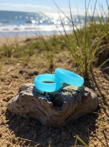 Resin Acrylic Rings Round Shape Handcrafted Love Ring Women Party Jewelry Wholesale Supply for Best Price - Product Image 4