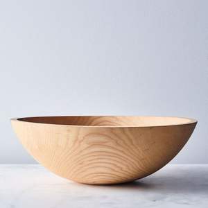 Bol en bois de forme ronde de haute qualité bol de service de nourriture au design merveilleux pour la maison hôtel complexes décor de table bol en bois - Product Image 5