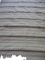 Couvertures de mariage marocaines pliables en tissu pour chambre et salon