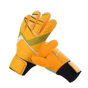 Gants de gardien de but de football pour adultes en cuir Latex de qualité professionnelle avec logo personnalisé Protection sportive économique Conception personnalisée - Product Image 1