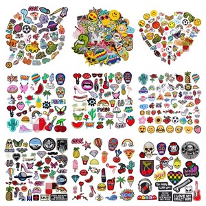 Venta al por mayor de parches bordados personalizados para planchar parches con logotipo para sombreros, bolsos, chaquetas, uniformes - Product Image 1