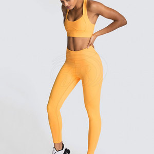 Meilleure vente Ensemble de yoga à motif solide pour femmes Équipement de yoga de haute qualité pour adultes à vendre - Product Image 2