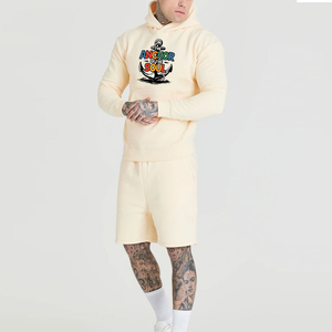 Sweat-shirt épais et lourd, ample, en molleton, manches longues, pull, impression numérique, logo personnalisé, sweat-shirt d'hiver en coton pour homme, pour l'extérieur - Product Image 3