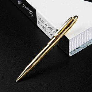 NM-124 JR Wholesale Shiny <b>Gold</b> Silver Luxury Stainless Steel Glossy Mirror Finish Twist Action Ballpoint <b>Pen</b> Custom Logo VIP - Product Image 3