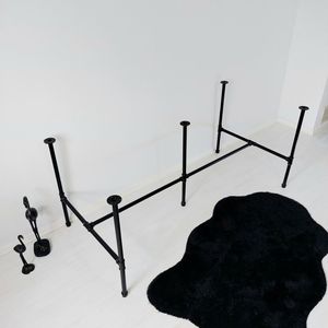 Organisateur de vêtements PIPE Concept HCPP011 avec pieds en tube d'acier 100x200cm, type autoportant pour utilisation en armoire - Product Image 6