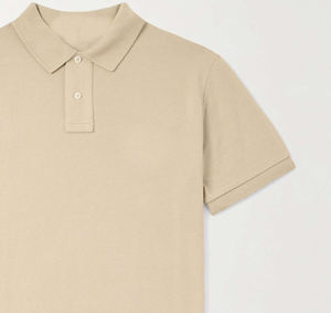 Polo de hombre con logotipo personalizado, Polo sólido de algodón 100%, polo, último diseño - Product Image 3