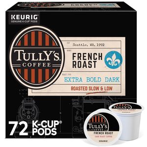 Café Tully's French Roast, dosettes K-Cup individuelles Keurig, café torréfié foncé, 72 unités - Product Image 6
