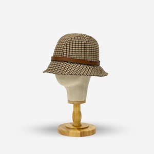 Sombrero informal de tweed de primera calidad-Sombrero de mujer resistente, cómodo y a la moda-Perfecto para la elegancia clásica y la gorra de lujo sofisticada para ocasiones - Product Image 1