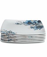 Assiette de service en mélamine anti-rayures de qualité supérieure, décoration de table élégante de qualité supérieure pour le bureau, la cuisine, utilisation en mélamine