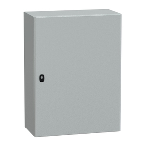 Per SCHNEIDER ELECTRIC NSYS3D8630 Armadio Spaziale S3D per Porte Piane Senza Elettronica e Contenitori per Strumenti H800xW600xD300 IP66 IK10 - Product Image 1