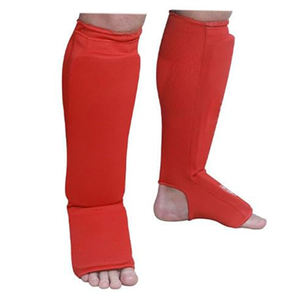 Protège-tibia en tissu adulte vêtements de sport de protection pour la gymnastique Arts martiaux Muay Thai Sparring MMA Kickboxing Boxe - Product Image 3