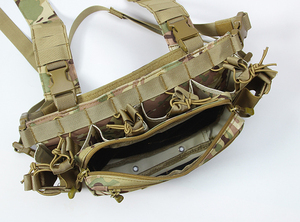 Gilet de course en nylon léger et confortable pour hommes avec pochette pour sac à dos - Product Image 3