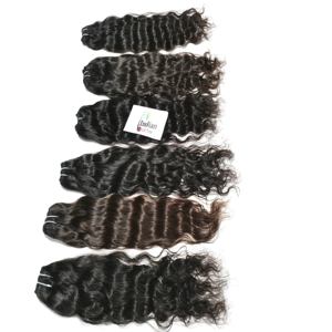 Extensiones de Cabello Humano Indio Remy Virgen, Rizado, de un Solo Donante, Sin Procesar, con Cutícula Alineada, Aspecto Natural, Extensiones Peruanas - Product Image 5