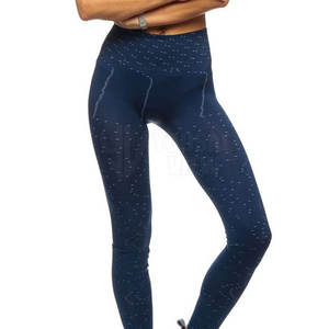 เลกกิ้งออกกำลังกายเอวยางยืดสำหรับผู้หญิงเลกกิ้งเล่นโยคะพิมพ์ซับลิเมชัน - Product Image 6