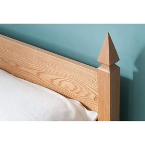 Estructura de cama de madera maciza artesanal: diseño minimalista indonesio - Product Image 6