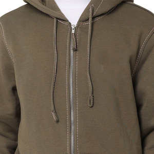 Sweat à capuche brodé d'automne imprimé sur mesure pour la promotion en molleton de coton avec fourniture de services OEM - Product Image 2