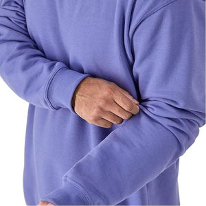 Sweat-shirt à capuche personnalisé 2025, 100% coton, tissu éponge français, sans poches, surdimensionné, imprimé en 3D, sweat-shirt pour homme - Product Image 6