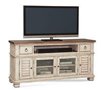 Console TV antique 66 pouces Design traditionnel en bois massif pour salon et usage domestique/hôtel/appartements/villas
