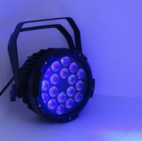Nouvelle Arrivée Young Stage Éclairage de Scène Portable Économique 18 LED UV 6-en-1 en Aluminium Écologique, Étanche et Durable avec HDMI pour Fêtes