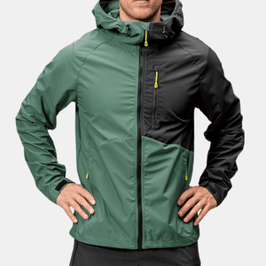 เสื้อแจ็คเก็ตกันลมพรีเมียมแบบใหม่ ขายส่ง มีซิป มีฮู้ด ระบายอากาศได้ดี น้ำหนักเบา สำหรับผู้ชาย สวมใส่สบาย ทรงทันสมัย คุณภาพสูง - Product Image 5