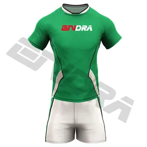 升华印花足球俱乐部队服系列足球制服新设计来样定做男子足球球衣衬衫制服