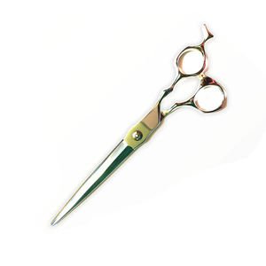 Ciseaux de toilettage droits pour animaux de compagnie en acier inoxydable avec poignée de dragon Beauty Sharp Mirror Polish - Product Image 3