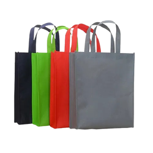 Bolsas de compras no tejidas reutilizables multicolores con asa publicitaria Almacenamiento a prueba de agua y polvo para marcas tejidas a prueba de polvo - Product Image 3