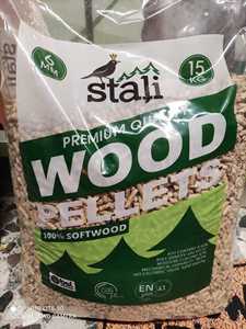 Cheap Pine Wood Pellets Heating Fuel PP Bag 15 kg Granules for Home Heating System <b>Stove</b> Boiler Use - Product Image 3