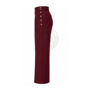 Pantalon de guerre napoléonien sur mesure pour homme, coupe droite, en toile, design historique classique, léger et confortable - Product Image 3