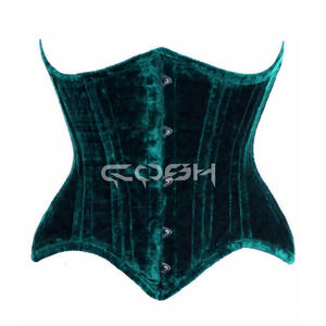 Fournisseur de Corsets en Velours Teal Luxueux par COSH INTERNATIONAL - Product Image 1