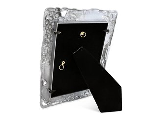 Marco DE FOTOS duradero de lujo moderno de aluminio con patrón perforado de hoja para decoración de hogar y oficina regalo de devolución - Product Image 5