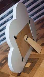 MDF White Photo Frames 10 mm Thickness Agate with Acrylic <b>Sheet</b> or <b>Glass</b> - Product Image 4