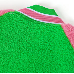 Personnalisé pour AKA Sorority Fraternité Laine Zipper Coupe-Vent Veste Chaude pour Homme avec Couleurs et Logos Personnalisés pour Homme et Femme - Product Image 4