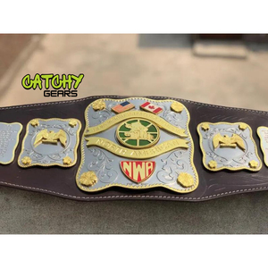 Nuevo cinturón de campeonato de lucha hecho a medida de alta calidad logotipo personalizado al por mayor peso pesado 2024 - Product Image 4