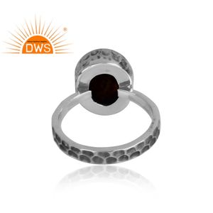 Vente chaude 925 argent sterling naturel Mohave cuivre Oyster turquoise bague en pierres précieuses fabricant de bijoux personnalisé - Product Image 4