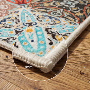 Yakut Non Slip Pet Feeding Mat Washable Custom Dog Cat Bowl Floor Mat Low Pile Personalized Pet Food <b>Placemat</b> OEM ODM - Product Image 1