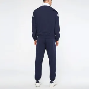 Personalizado de algodón Jogging ropa deportiva gimnasio chándal y pantalones cortos de 2 piezas chándal hombres camiseta conjunto Oem - Product Image 2
