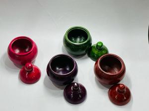 Cadeau incroyable de 2024 ,ARTS & CRAFTS MARBRE BLANC MAKRANA HANDI SHAPE MUGHAL FLORAL DESIGN VRAI PEINT À LA MAIN - Product Image 2