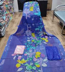 Tela de Algodón Dirac Voile de Alemania, Tela Estampada para Vestidos, Peso Medio, Antiestática, Venta al por Mayor para Mujer - Product Image 4