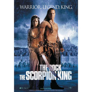 Carte postale The Scorpion King en papier durable pour décoration murale - Product Image 1